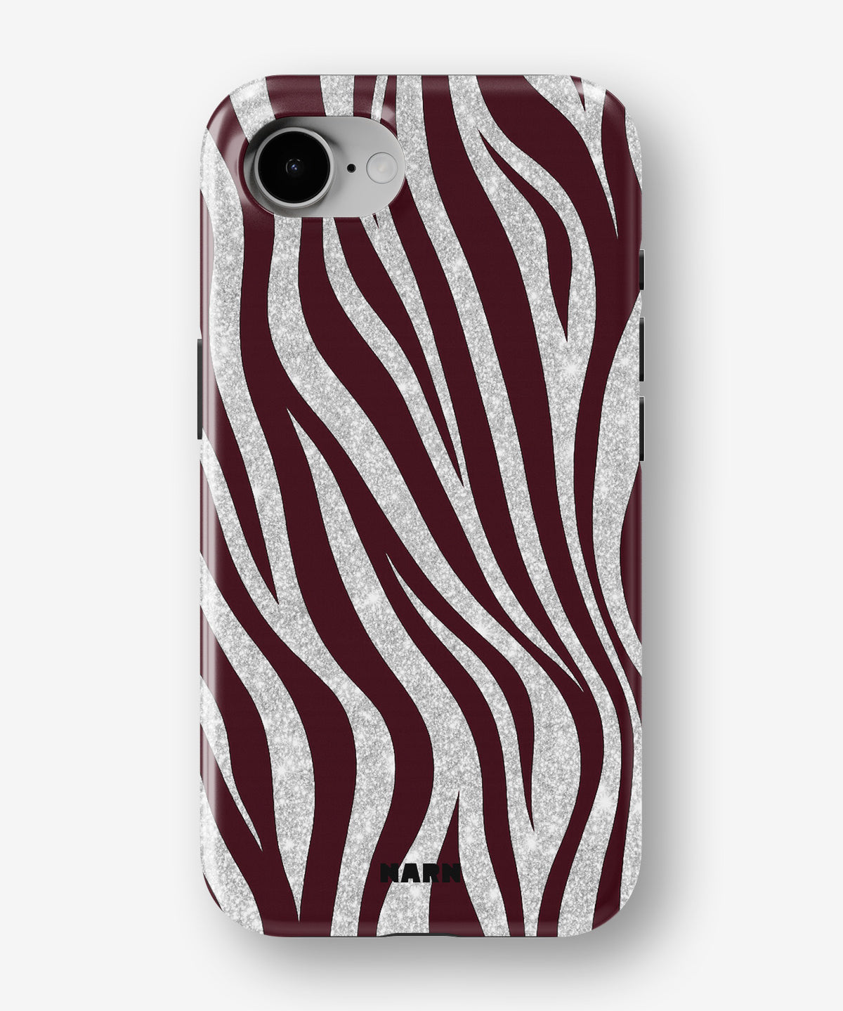 iPhone 16e Tough Case – Velvet Zebra - View 1