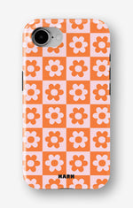 iPhone 16e Tough Case – Peach Petals - View 1