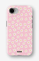 iPhone 16e Tough Case – Pink Daisy - View 1