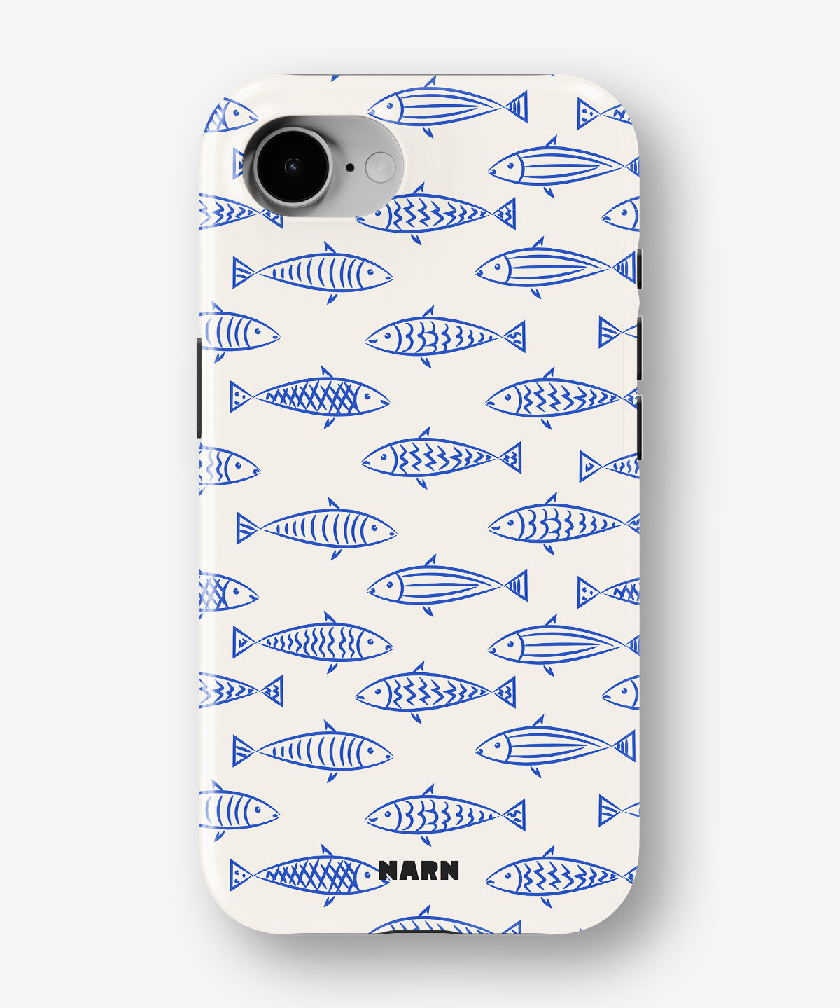 iPhone 16e Tough Case – Blue Catch - View 1