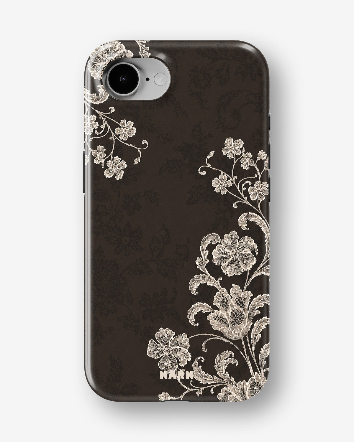 iPhone 16e Tough Case – Ivory Bloom - View 1
