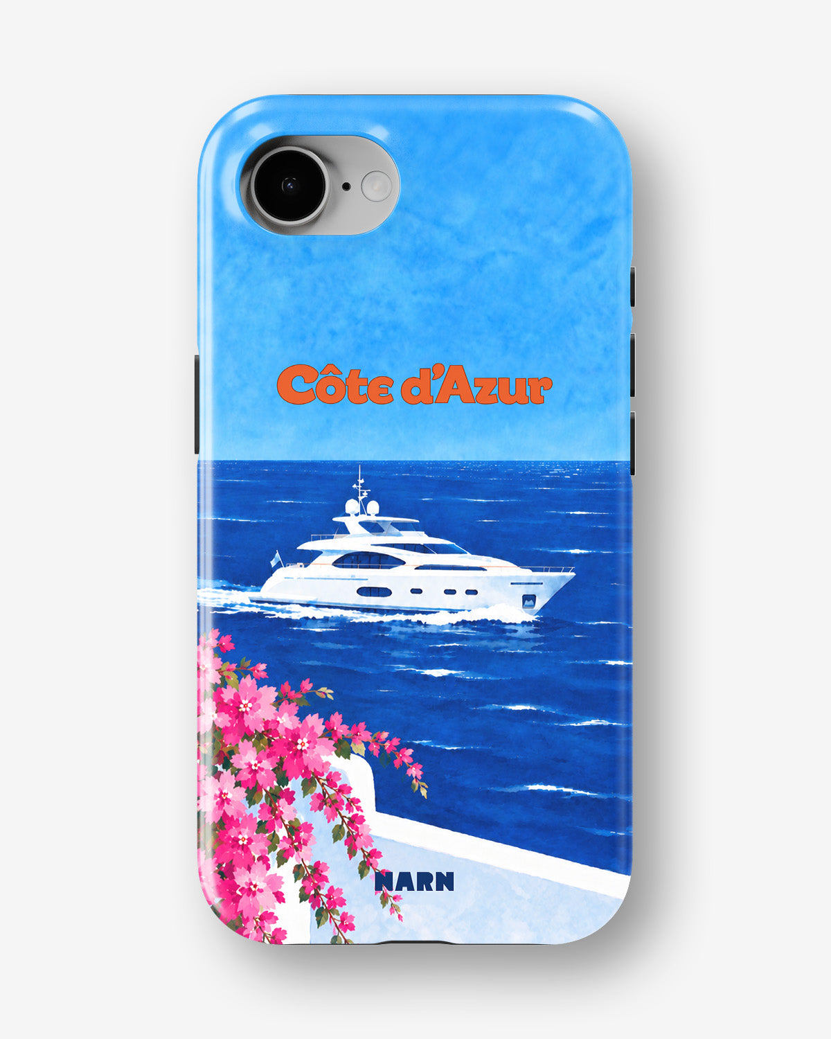iPhone 16e Tough Case – Cap Bleu - View 1