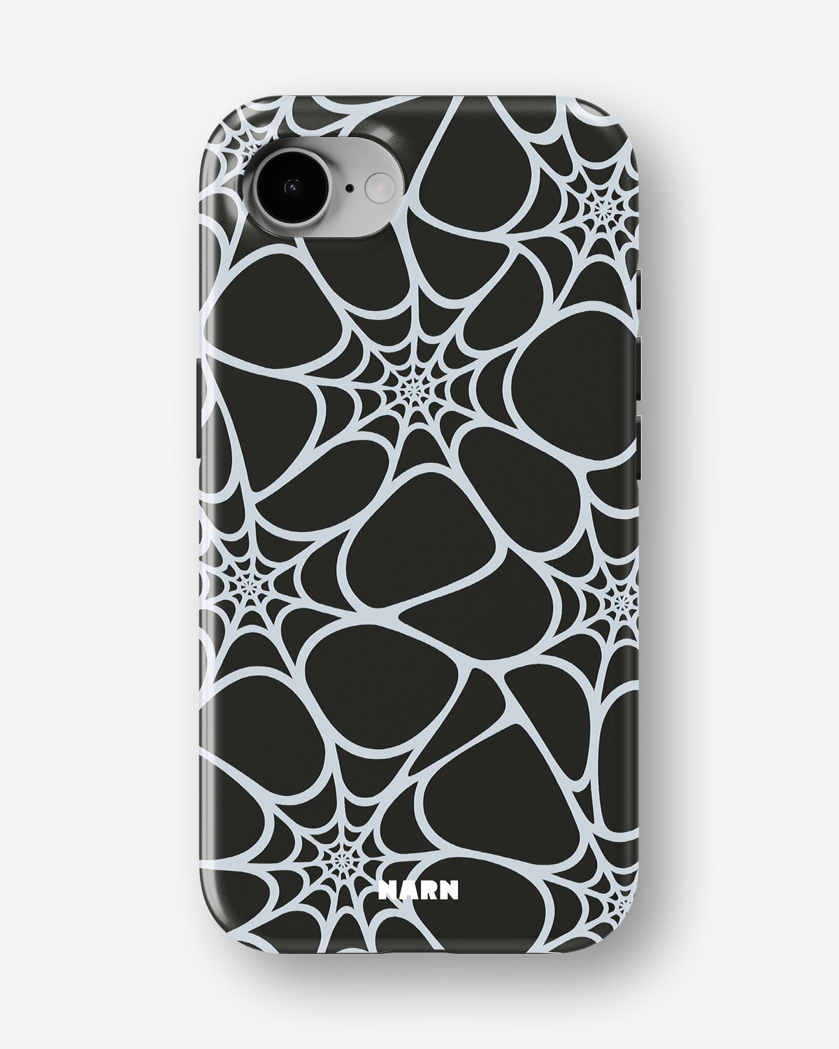 iPhone 16e Tough Case – Spiderweb - View 1