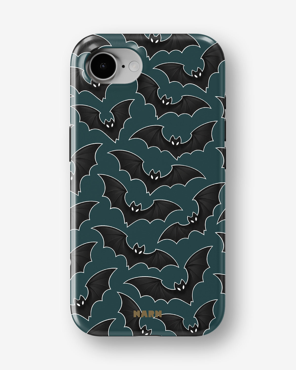 iPhone 16e Tough Case – Midnight Bats - View 1