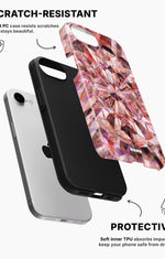 iPhone 16e Tough Case – Pink Crystals - View 2