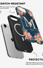 iPhone 16e Tough Case – Custom - Floral - View 2