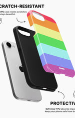 iPhone 16e Tough Case – Color Symphony - View 2
