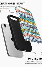 iPhone 16e Tough Case – Cute Pattern - View 2