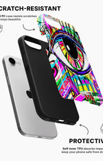 iPhone 16e Tough Case – Abstract Eye - View 2