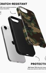 iPhone 16e Tough Case – Camouflage - View 2