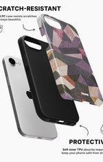 iPhone 16e Tough Case – Triangles - View 2