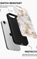 iPhone 16e Tough Case – Icy Caramel - View 2