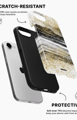 iPhone 16e Tough Case – Sparkly Tie Dye - View 2