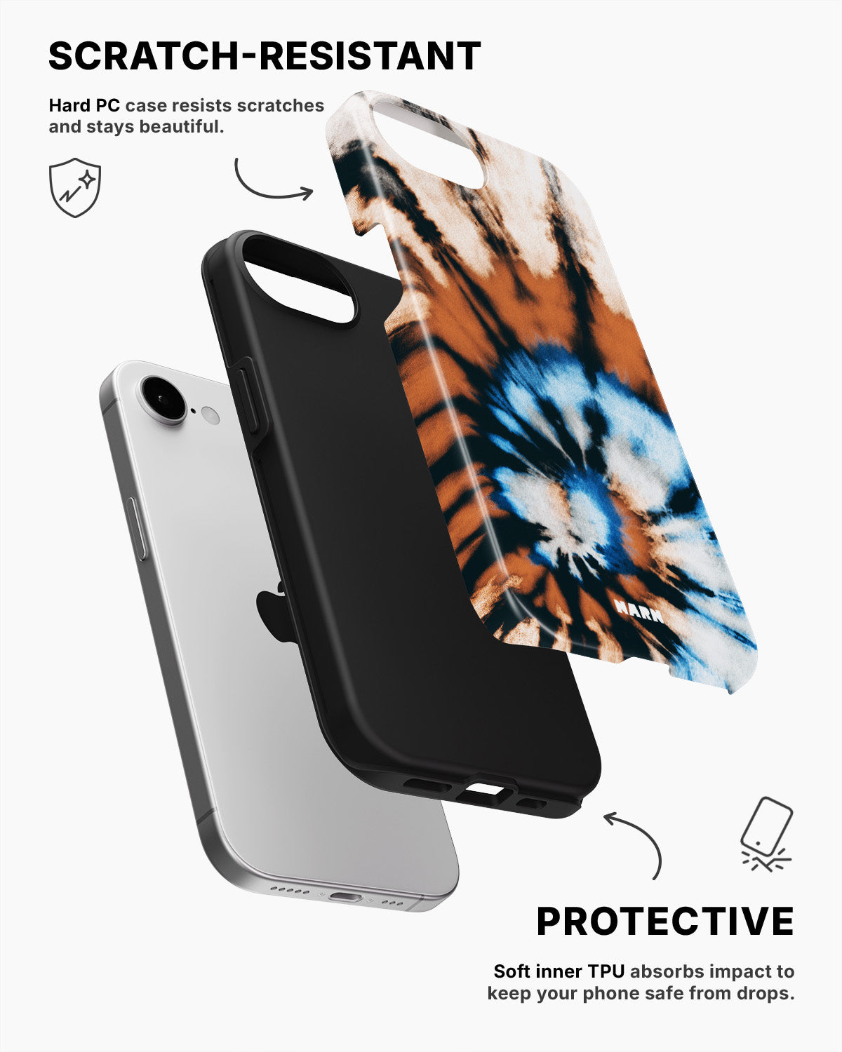 iPhone 16e Tough Case – Boho Dream - View 2