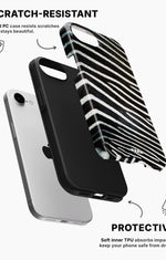 iPhone 16e Tough Case – Zebra Stripe - View 2