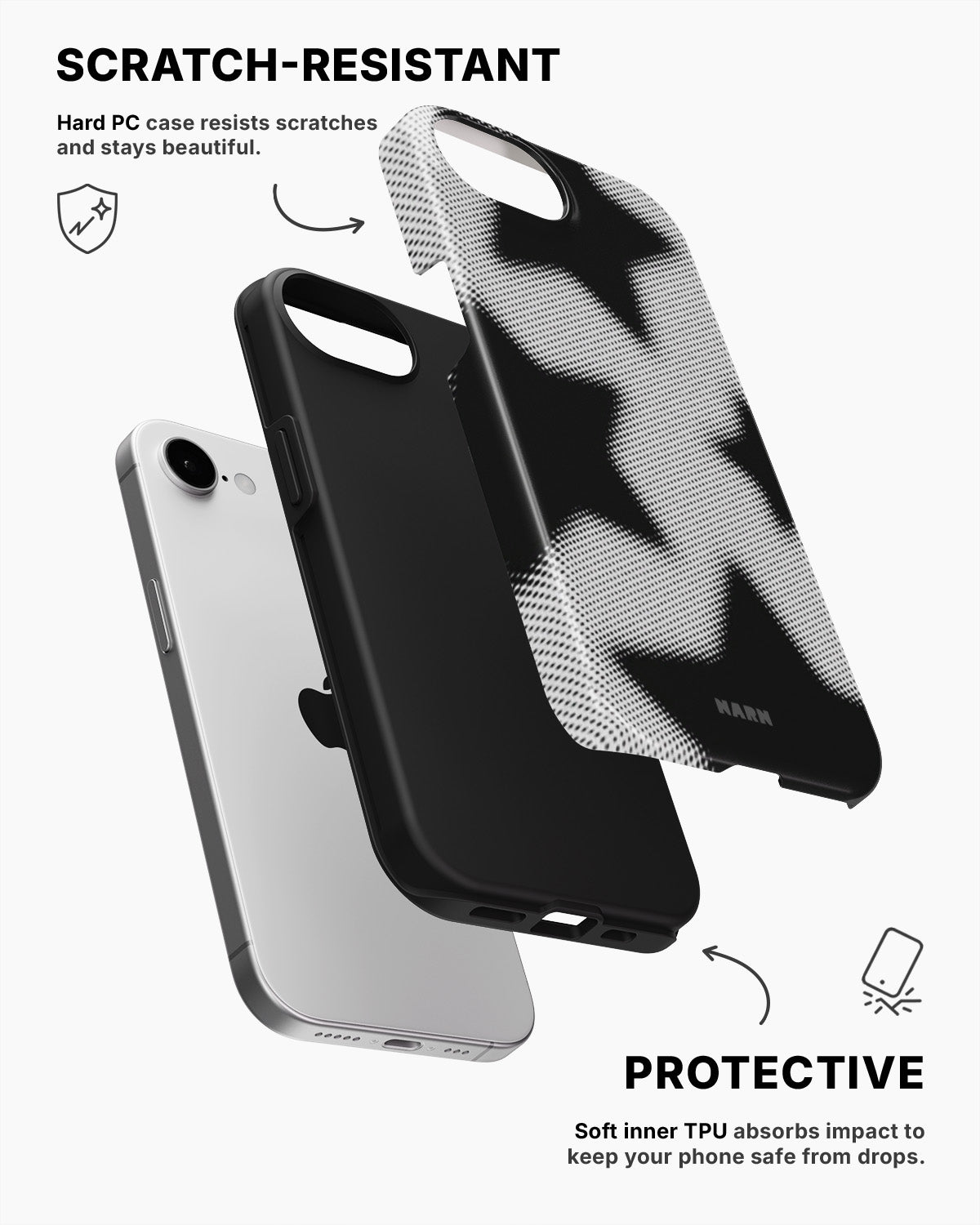 iPhone 16e Tough Case – Starstruck - View 2