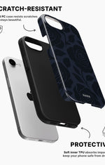 iPhone 16e Tough Case – Midnight Rose - View 2