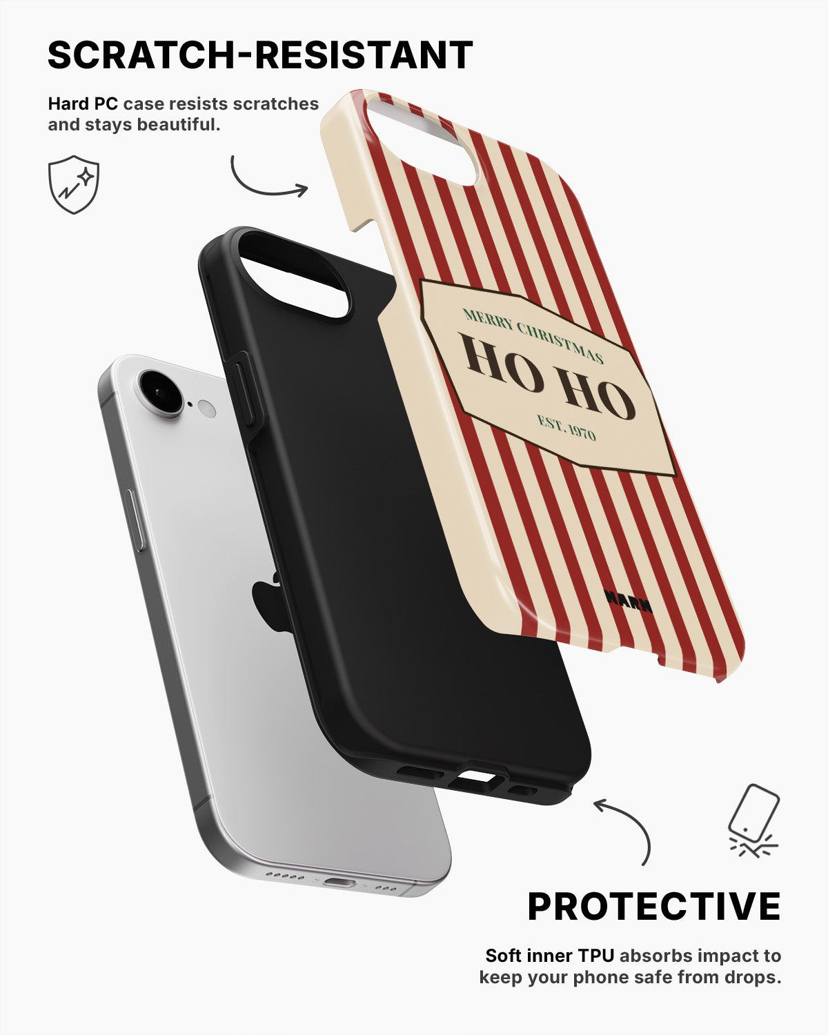 iPhone 16e Tough Case – Ho Ho - View 2
