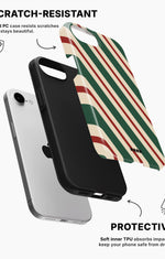iPhone 16e Tough Case – Candy Stripe - View 2