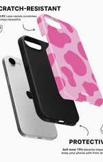 iPhone 16e Tough Case – Pink Moo - View 2