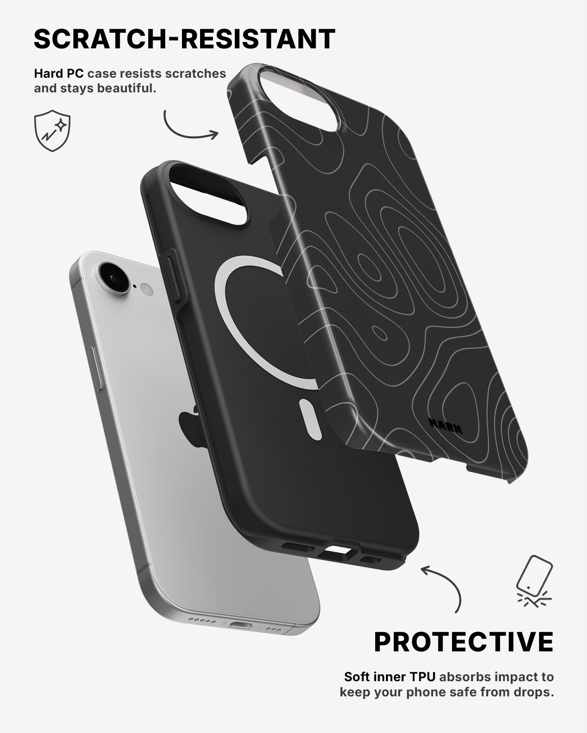 iPhone 16e Tough Case – No Signal - View 2