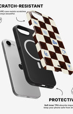 iPhone 16e Tough Case – Dolce Grid - View 2
