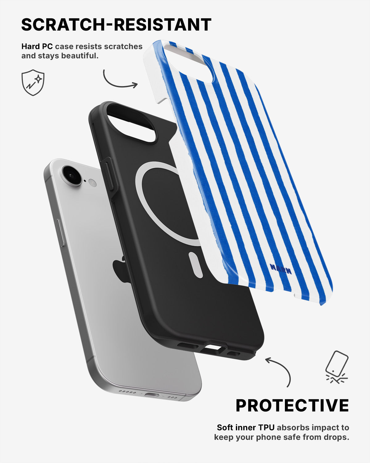 iPhone 16e Tough Case – Linen - View 2