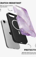 iPhone 16e Tough Case – Lilac - View 2