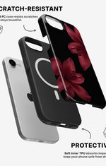 iPhone 16e Tough Case – Ruby Lily - View 2