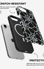 iPhone 16e Tough Case – Spiderweb - View 2