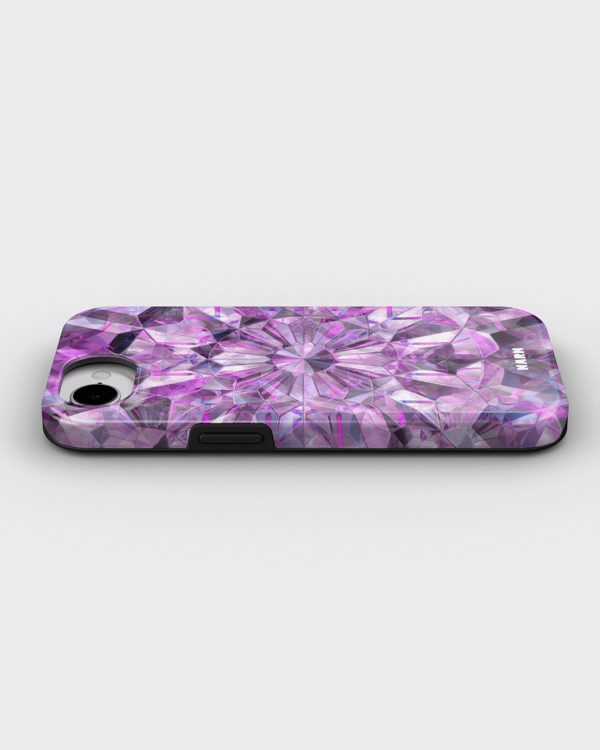 iPhone 16e Tough Case – Lavender Crystals - View 3