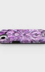 iPhone 16e Tough Case – Lavender Crystals - View 3