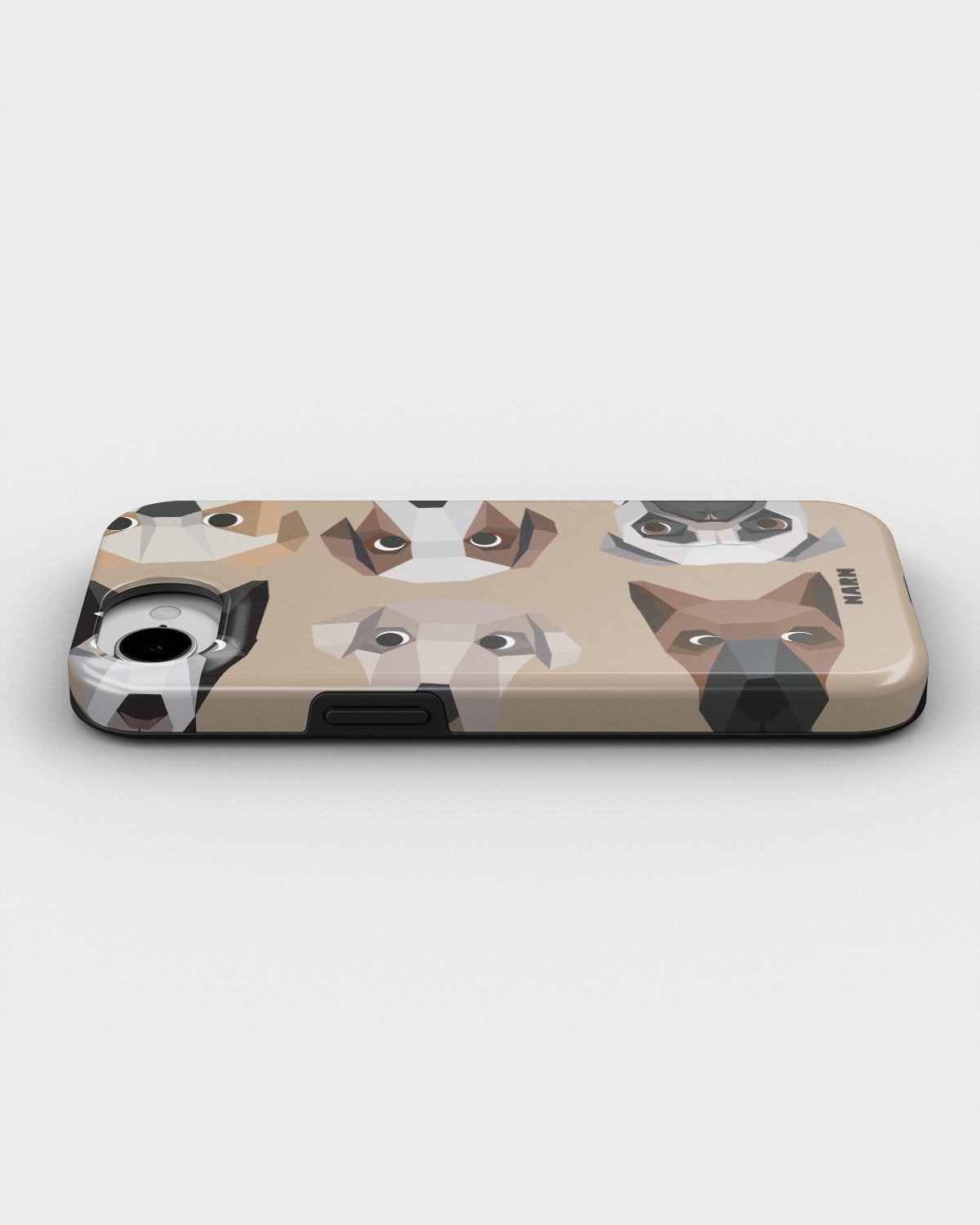 iPhone 16e Tough Case – Cute Dogs - View 3