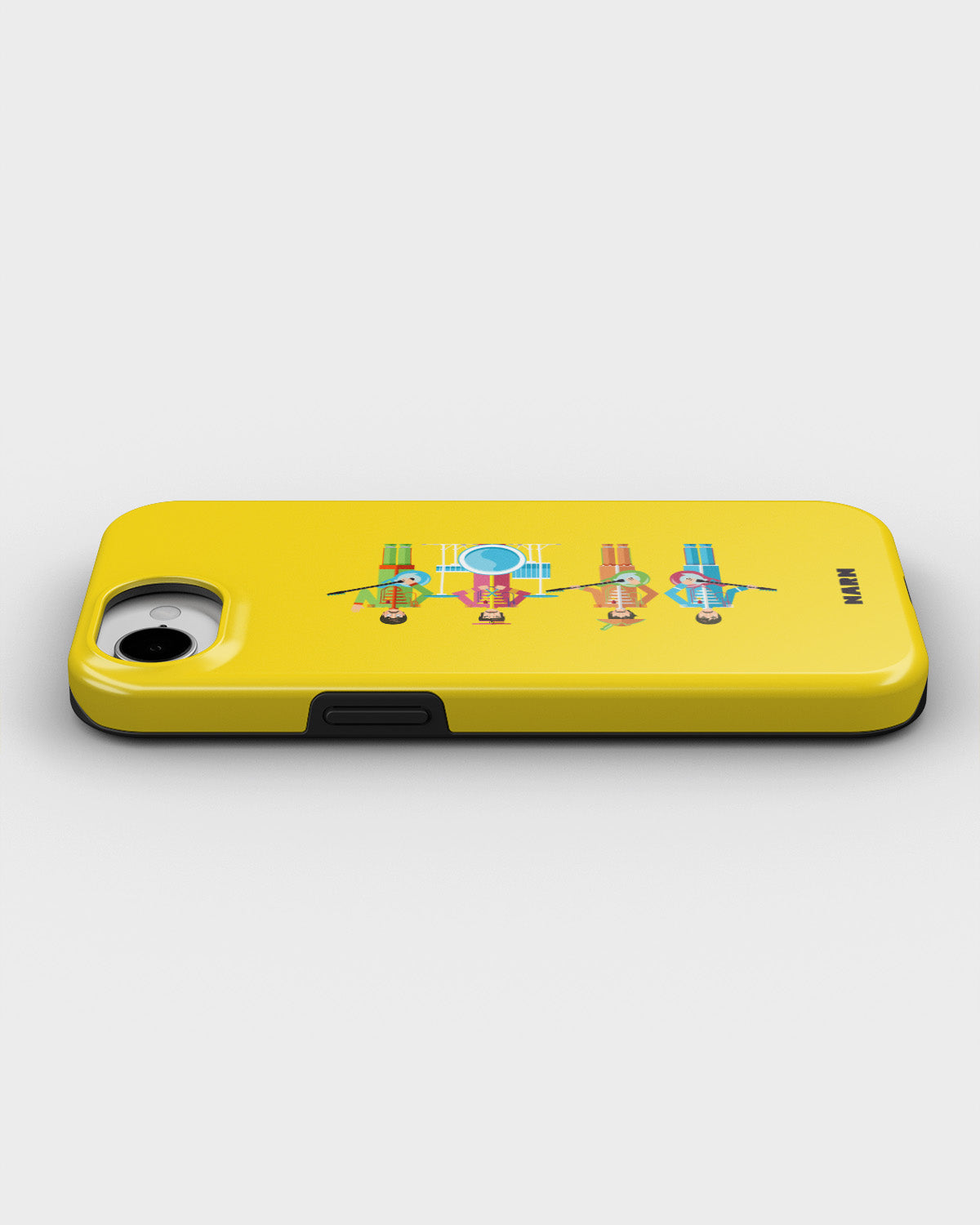 iPhone 16e Tough Case – Beatles Yellow - View 3