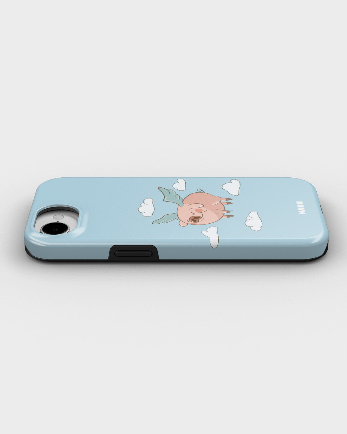 iPhone 16e Tough Case – Dreamy Pig - View 3