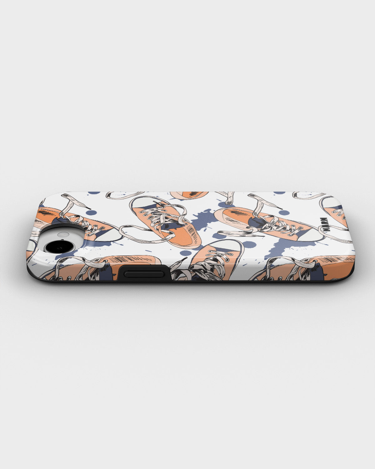 iPhone 16e Tough Case – Apricot Sneakers - View 3