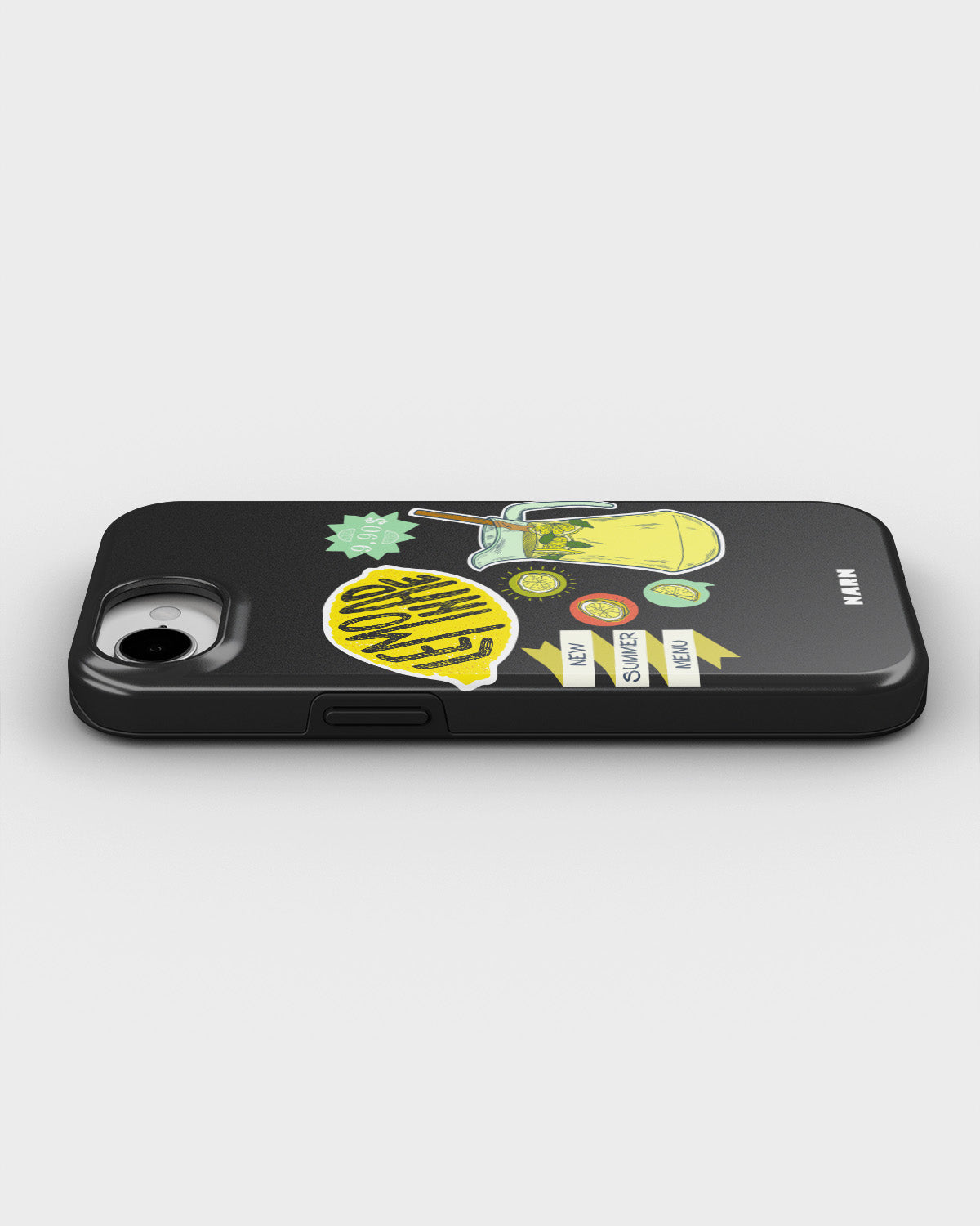 iPhone 16e Tough Case – Lemon Summer - View 3