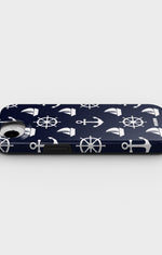 iPhone 16e Tough Case – Deep Blue Voyage - View 3