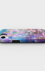 iPhone 16e Tough Case – Purple Hearts - View 3