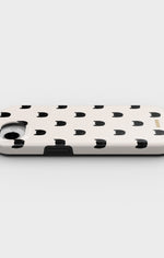 iPhone 16e Tough Case – Kitty Dots - View 3