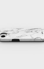 iPhone 16e Tough Case – Milky Marble - View 3