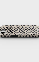 iPhone 16e Tough Case – Marble Dots - View 3