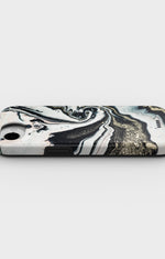 iPhone 16e Tough Case – Golden Swirl - View 3