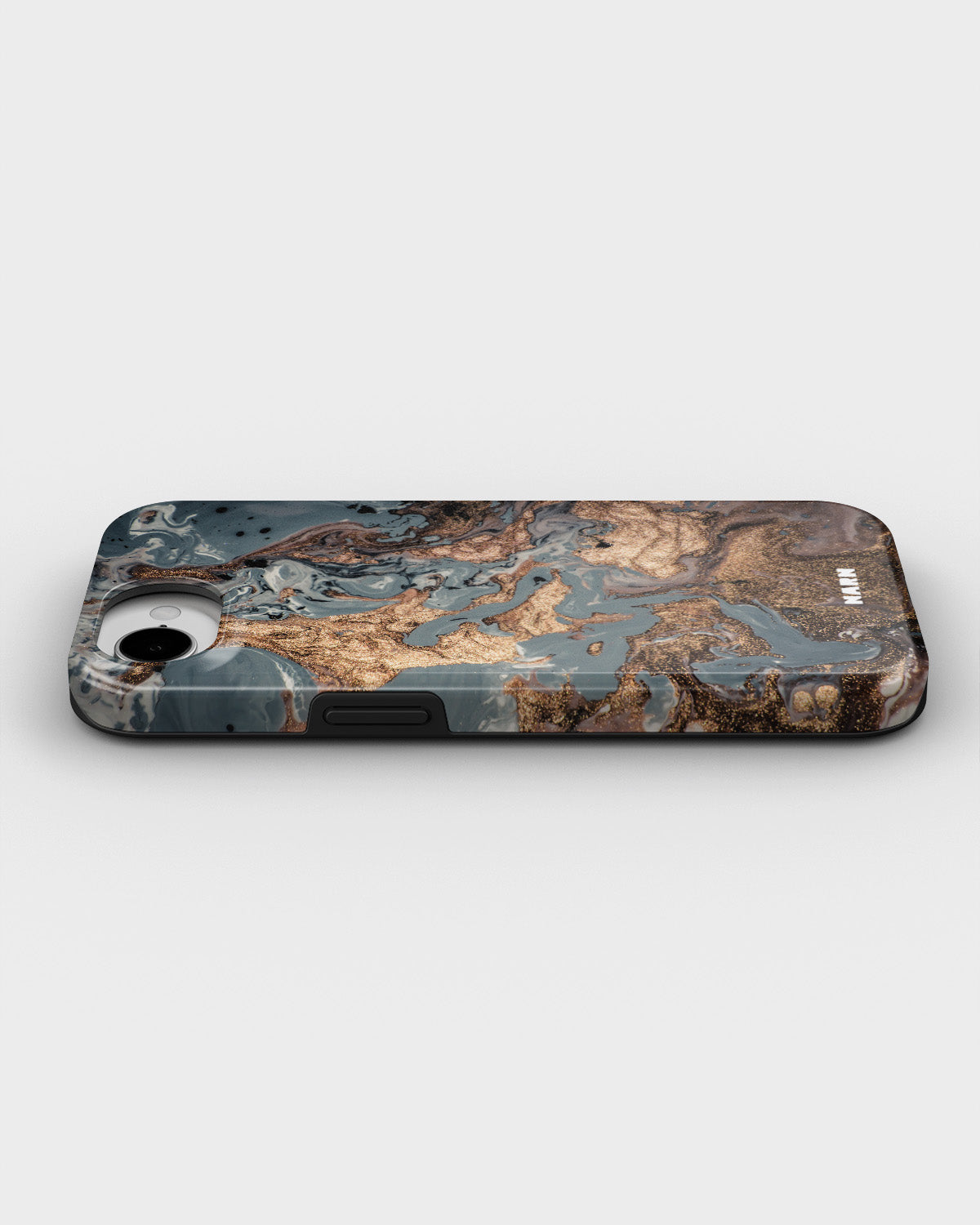iPhone 16e Tough Case – Molten Gold - View 3