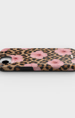 iPhone 16e Tough Case – Leopard Flower - View 3