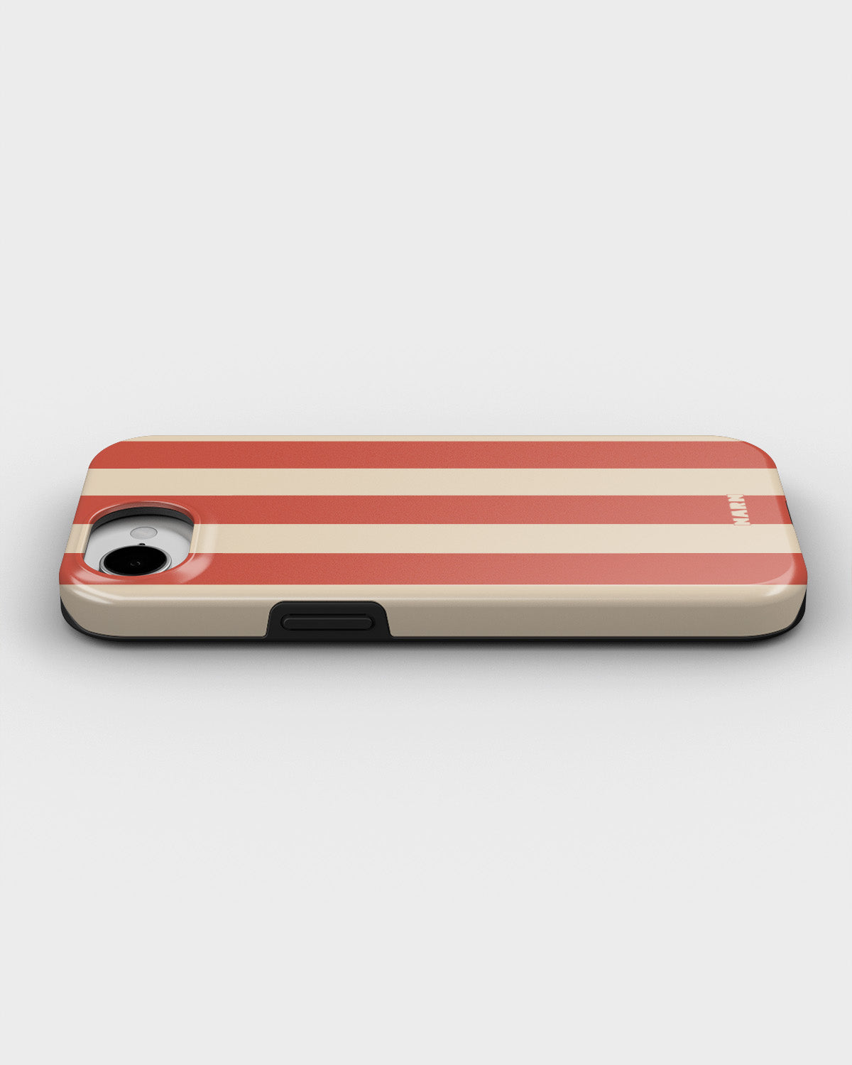 iPhone 16e Tough Case – Sunset Stripes - View 3