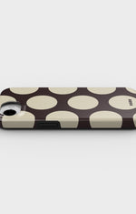 iPhone 16e Tough Case – Bold Dots - View 3
