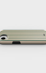 iPhone 16e Tough Case – Evergreen Stripe - View 3