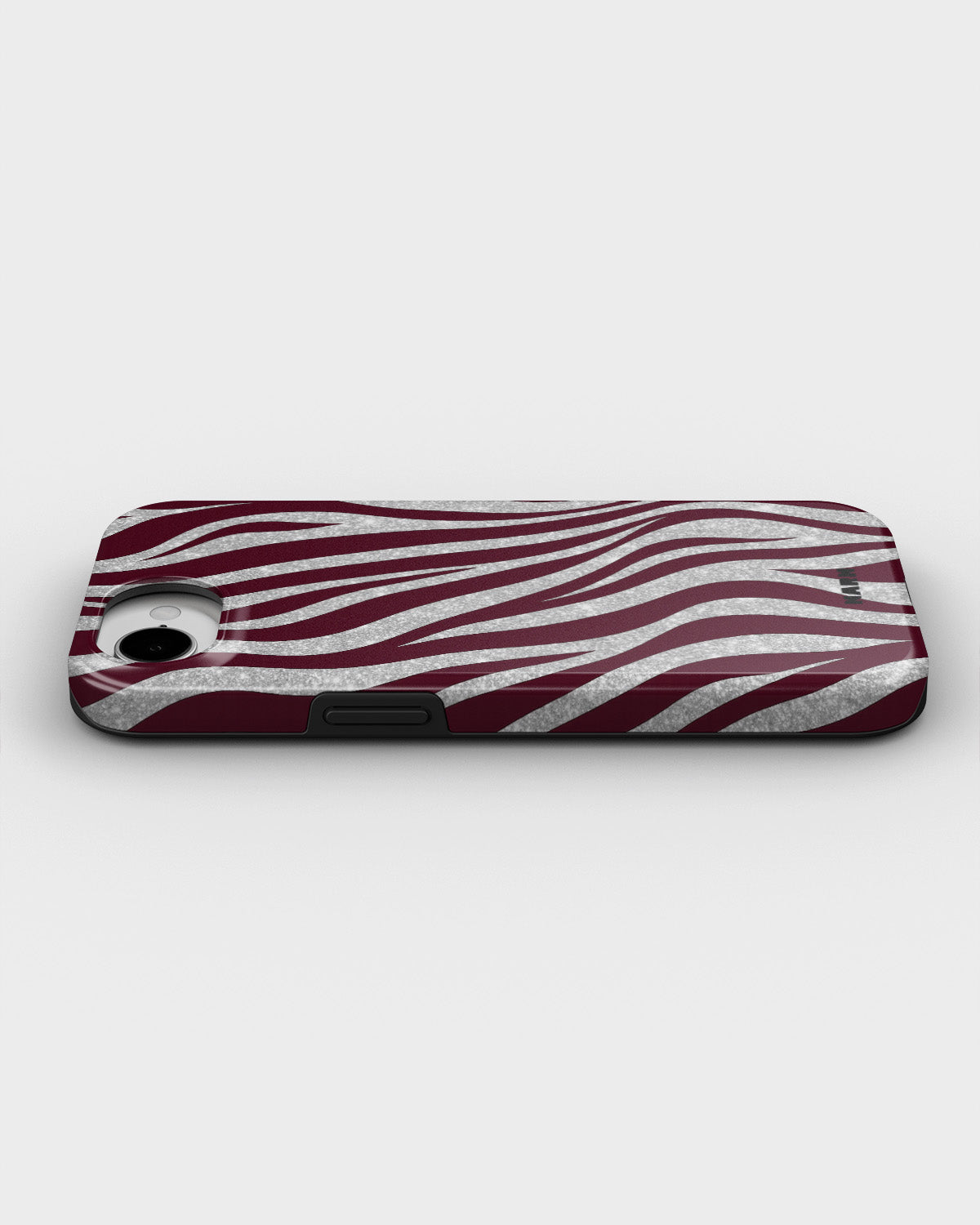 iPhone 16e Tough Case – Velvet Zebra - View 3