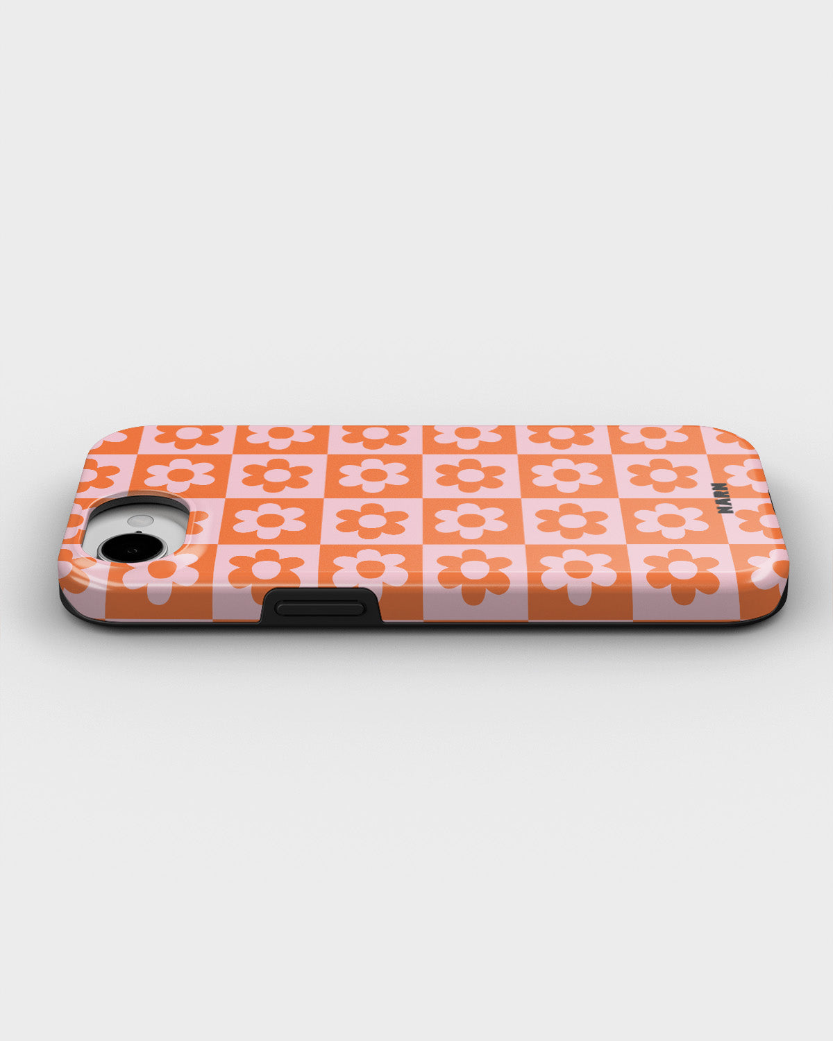 iPhone 16e Tough Case – Peach Petals - View 3